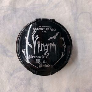 Brand New Manic Panic Virgin Pressed White Makeup Setting Powder Goth Co…